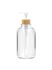 4-Piece Bathroom Wash Set With Minimalist Stripe Design Includes Hand Sanitizer Bottle, Rinse Cup, Toothbrush Holder & Soapboard Back-To-School Home Bathroom Decorating Bathroom Must-Have Combo! The Set Includes A Cute Swab Organizer To Keep Your Swabs Organized And Dry. It Also Comes With Shampoo And Body Soap Dispensing Bottles. Perfect For Organizing Your Bathroom Counter And Making Bath Time More Convenient.