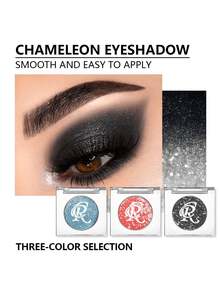 1 pieza Sombra de ojos brillante y maravillosa - Polvo de sombra de ojos con acabado de brillo y degradado multicolor, sin grasa y sin desvanecimiento, sombra de ojos con brillo y purpurina para graduación, cumpleaños, vacaciones, verano, otoño, otoño, Y2K, moda elegante, maquillaje de marca para mujeres, cosmética, belleza, fiesta, playa, viaje, campamento, al aire libre, escuela, campus, festivales, decoración, regalo, presente, chica rosa, cosplay, mejor color, encanto, vibra