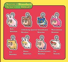 Miniso TOPTOY 蜡笔小新飞天超级英雄系列盲盒收藏玩具，包含角色收藏卡，适合女孩的可爱礼物，可动人偶 - 彩色 - 查看 7