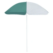 Articulated 180° Large Beach Pool Umbrella Quality Mor - 彩色 - 查看 1