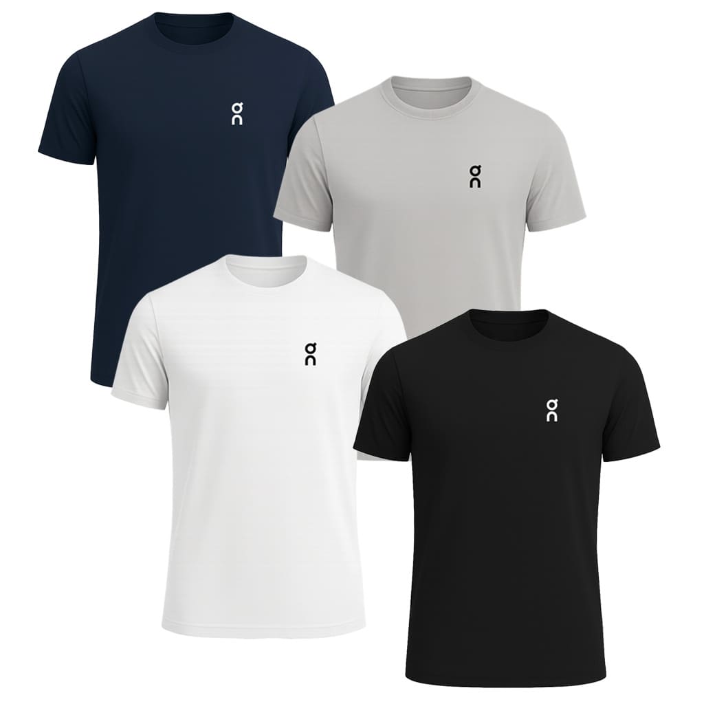 Kit 4 Camisetas Dry Fit Masculina Treino Academia Tecido Leve Respirável Várias Cores Altíssima Qualidade
