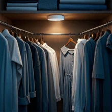 1/3/6pcs Wireless LED Cabinet Lights, With Remote Control, USB Rechargeable Night Light, Adjustable Dimming Button Light, Multi-Color And Timing Functions, Suitable For Kitchen, Cabinet And Shelf LED Lights (250mAh) - USB+Remote Control - View 12