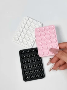 1PC Silicone Suction Phone Case Mount,Phone Suction Grip,Octobuddy,Sticky Phone Grip, Adhesive Phone Stand Sticky For Cell Phone - Multicolor - View 3