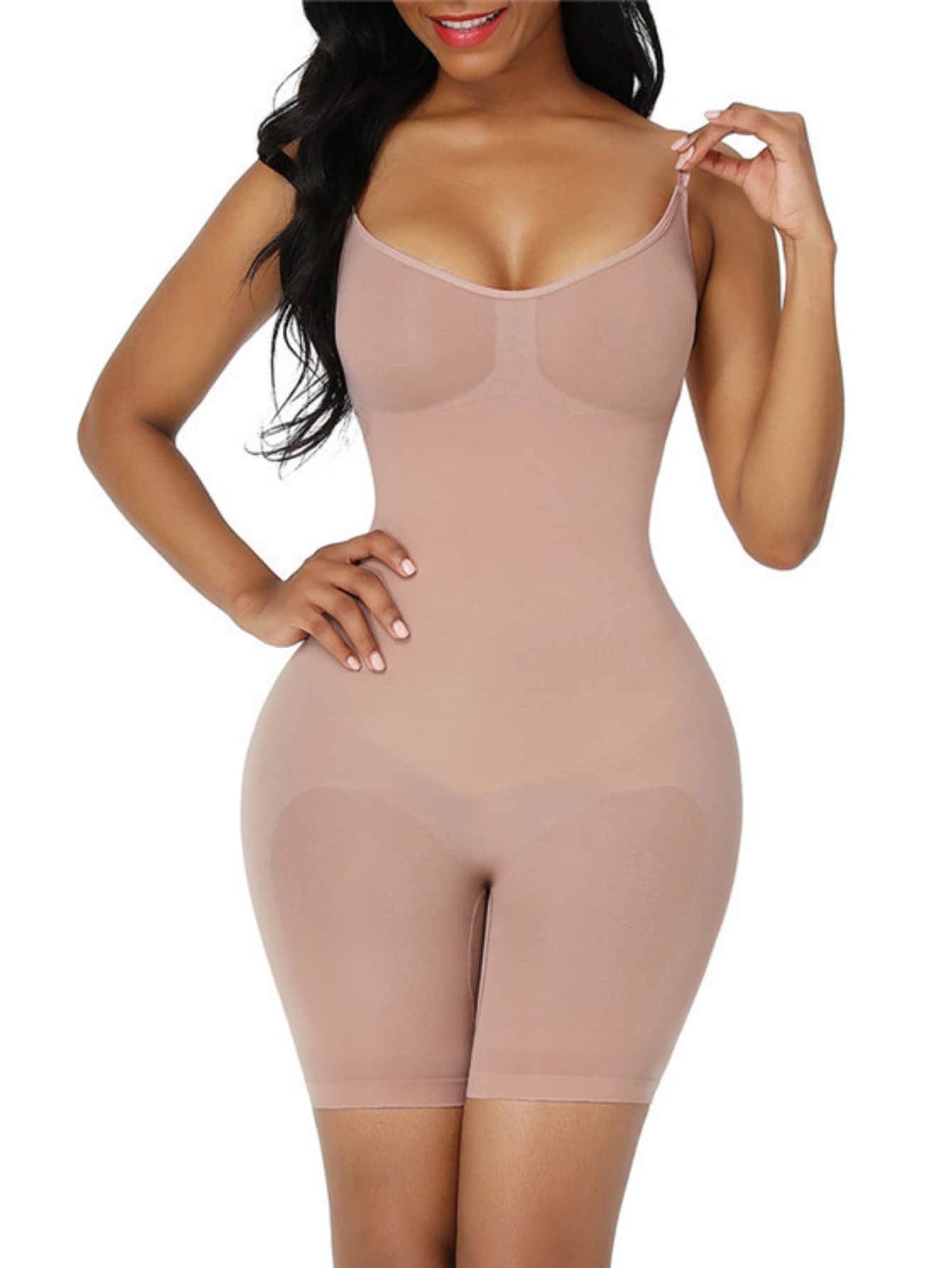 Shapewear Bodysuit For Women – Tummy Control, Snatched Waist, Butt Lifting & Thigh Slimming Body Shaper