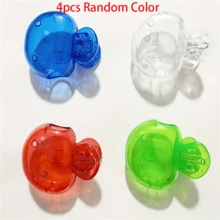 Protezione per testina dello spazzolino - Design facile da aprire e chiudere, senza alcol necessario, doppio utilizzo a casa, in viaggio, in bagno e in ufficio - Mantiene pulito e senza germi, accessori igienici, materiale in plastica portatile.