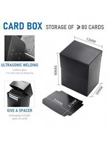 Card Box Yu-Gi-Oh Card Storage Plastic Box Magic: The Gathering Sangokushi Kill PTCG Storage Box - Card Box - View 7