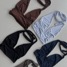 Cropped V-Neck Multi-Shape Livia Blogger - Black - View 1