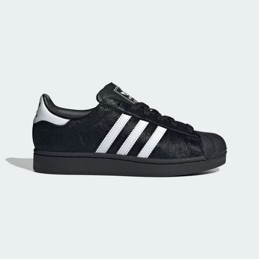 Adidas Originals Superstar II Shoes For Women, Shell-Toe Casual Activewear Sneaker For Daily Wear, Minimalist Low Top Sneaker For School And Workday Chic, Color Block Sneaker For Women's Fall Outfits, Black And White Shoe For Skate Outfits - 核心黑/雲白/核心黑 - 查看 1