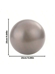 1个迷你瑜伽球，臀部锻炼球，健身普拉提防爆小球，通用草球，适用于瑜伽、普拉提、体操和健身 - 彩色 - 查看 3