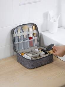 Bolsa para armazenamento de dados, bolsa para armazenamento de fones de ouvido de viagem, carregador portátil, carregador de telefone, acessórios para câmera digital - Multicolorido - Ver 5