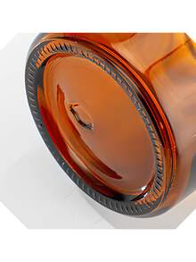 1pc Customized Name Scented Candle Cup, Heatproof Glass Home Decor Candle Holder For Dinner, Bathroom, Bedroom