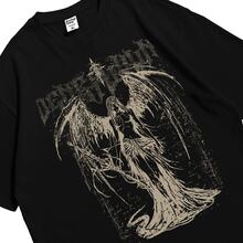 Unisex Goth Darkness T-Shirt - màu đen - Xem 4