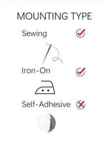 26 قطعة رقع قماش مطرزة بحروف الأبجدية A-Z متعددة الألوان، تطريز متعدد الاستخدامات من البوليستر للكي/الخياطة، مناسبة للأعمال اليدوية على الملابس والحقائب والأحذية والستائر والقبعات وإكسسوارات ديكور المنزل