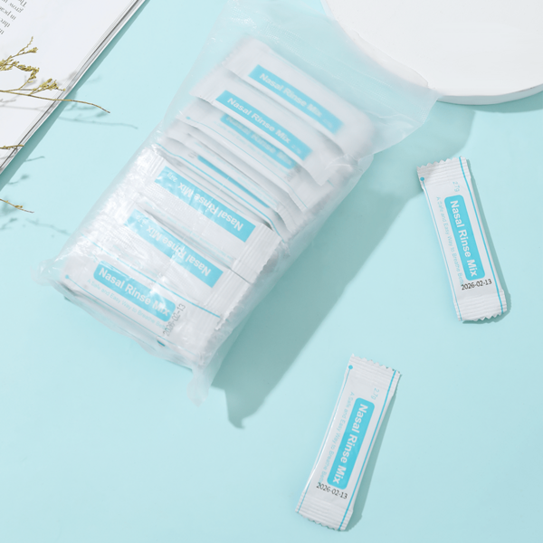 Sale per irrigazione nasale 2,7g/4,5g x 40 – Pulizia efficace – Cura orale – Libera le vie nasali