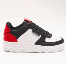 Men's White Casual Sneakers Comfortable Blogger Lightweight Soft Sole Runner Super Soft Promotion Casual Outdoor Outdoor Vacation - 紅色 - 查看 3