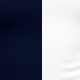 Azul y blanco