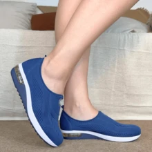 Modare Women Wedge Sneakers - 藏蓝色 - 查看 1