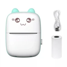 Mini Portable Thermal Printer – Wireless Bluetooth, Pocket-Sized, Lightweight & Easy To Use - trắng - Xem 2