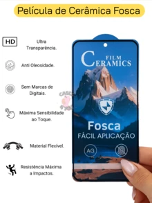 Capa Capinha Redmi A5+ Película Cerâmica Redimi Redmi A5