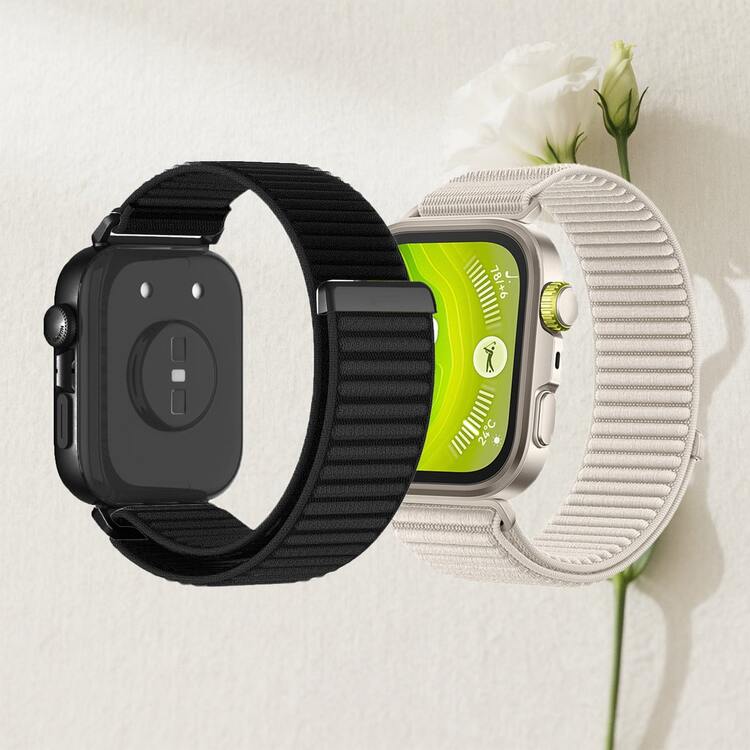 2条尼龙表带，魔术贴设计，兼容华为Fit 3/Fit 4/Fit 4 Pro手表，可调节透气运动表带，男女通用 - for watch fit3/fit4/fit4 pro - 查看 25