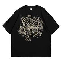 Glass Fragment Streetwear Unisex T-Shirt - màu đen - Xem 3
