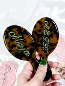 Custom Hair Accessories, Personalized Hair Combs, Custom Name Hair Brushes, Custom Name Hair Combs, Hair Clips, Wedding Bridesmaid Accessories,Multi-Functional,Ornamental,Letter,Solid Color,Exquisite,Stylish,Vintage,Modern,Colorful,Leisure,Basics,Casual,Soft,Unique,Customized,Personalized,Custom,Ideal Gifts For Her,Girlfriend,Her,Boyfriend,FriendsChristmas Beauty Accessories