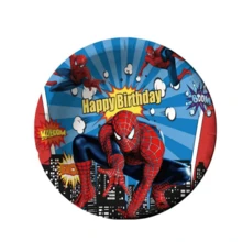 80pcs Marvel Spiderman Themed Tableware - Vibrant Superhero Design, Suitable For Easter, Mother's Day, Father's Day Parties, All Season Kitchen & Dining Decor, Cartoon Pattern, Holiday Shoppers, Theme Party Decorations