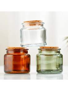 1pc Customized Name Scented Candle Cup, Heatproof Glass Home Decor Candle Holder For Dinner, Bathroom, Bedroom