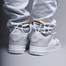 Men's White Casual Sneakers Comfortable Blogger Lightweight Soft Sole Runner Super Soft Promotion Casual Outdoor Outdoor Vacation - 石墨 - 查看 5