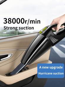 Aspiradora portátil de mano, de uso dual para el hogar y el automóvil, con succión potente y mini cepillo para limpiar, viene con múltiples accesorios, adecuada para automóvil, hogar y oficina, incluye boquilla para ranuras - Unitalla - Ver 3