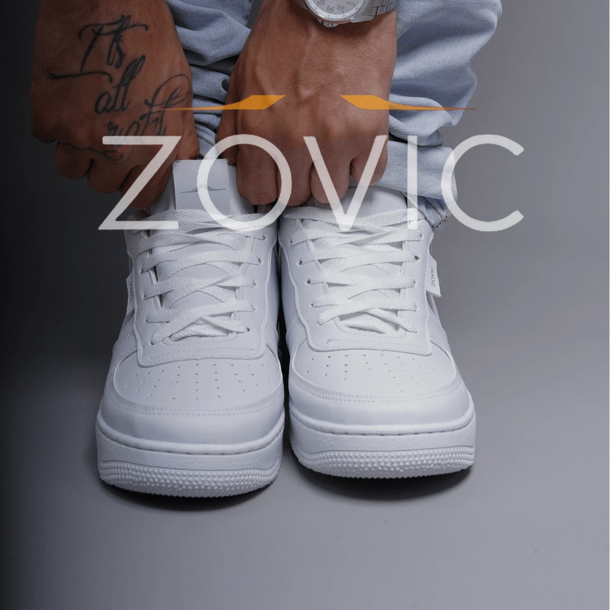 Men's White Casual Sneakers Comfortable Blogger Lightweight Soft Sole Runner Super Soft Promotion Casual Outdoor Outdoor Vacation - 白色 - 查看 1