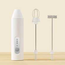 Handheld USB Rechargeable Coffee Mixer, Egg Beater, Milk Bubbler, Dispenser, With Stainless Steel Mixer, Adjustable 3-Speed Foam Machine, Suitable For Coffee, Latte, Cappuccino, Hot Chocolate, Matcha, Eggs, Holiday Gifts - Multicolor - View 16