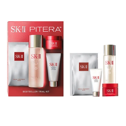  SK-II - Bestseller Trial Kit ( 20g Cleanser, 75ml Toner, 15g Cream, And 1 Mask Sheet)