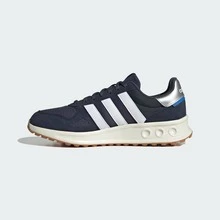 Adidas Run 84 Sneakers, Comfortable Lightweight Running & Walking Shoes For Men And Women, Casual Color Blocking Trainers For Sports & Outdoor Wear, Bright Colors For Gym - 暗影海軍藍 / 雲霧白 / 霧面銀 - 查看 11