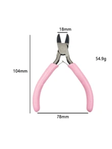 7pcs/6pcs/1pc Plier Set - Pointed Nose Pliers, Round Nose Pliers, Coiling Tool, 3.5" Mini Nylon Pliers With Stainless Steel Flat Nose - Suitable For Jewelry Making, Beading And Crafting