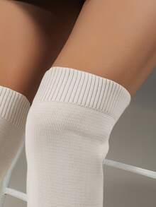 Botas altas elásticas y de talla grande para mujeres, botas cómodas y transpirables de punto, con parte superior fácil de limpiar, botas de moda que combinan con todos los atuendos en otoño/invierno, botas clásicas, botas con suela gruesa y de moda, botas de invierno, botas casuales, botas elegantes