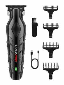 HIENA HIENA Men's 3pcs Beauty Set, Beard Trimming Tools, Electric Hair Cutting And Styling Tools. Hairstyle Design, Beard Grooming Tools, And Sideburns Trimming. Exquisite Packaging, Holiday Mood Gift