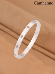 Camhanno Bộ 5 vòng tay thép không gỉ nhiều màu sắc, thiết kế độc đáo, thời trang đa năng, tinh tế và thanh lịch, lựa chọn quà tặng lý tưởng, không phai màu. - Nhiều màu - Xem 27