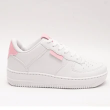 Men's White Casual Sneakers Comfortable Blogger Lightweight Soft Sole Runner Super Soft Promotion Casual Outdoor Outdoor Vacation - Rosa - 查看 3