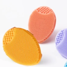 5pcs Silicone Face Cleaning Brush Set - Includes Facial Cleansing Brush And Exfoliating Cream For Deep Cleansing, Soft Brush For Blackhead And Pore Care, Comfortable & Gentle Massaging, Suitable For Baby Use