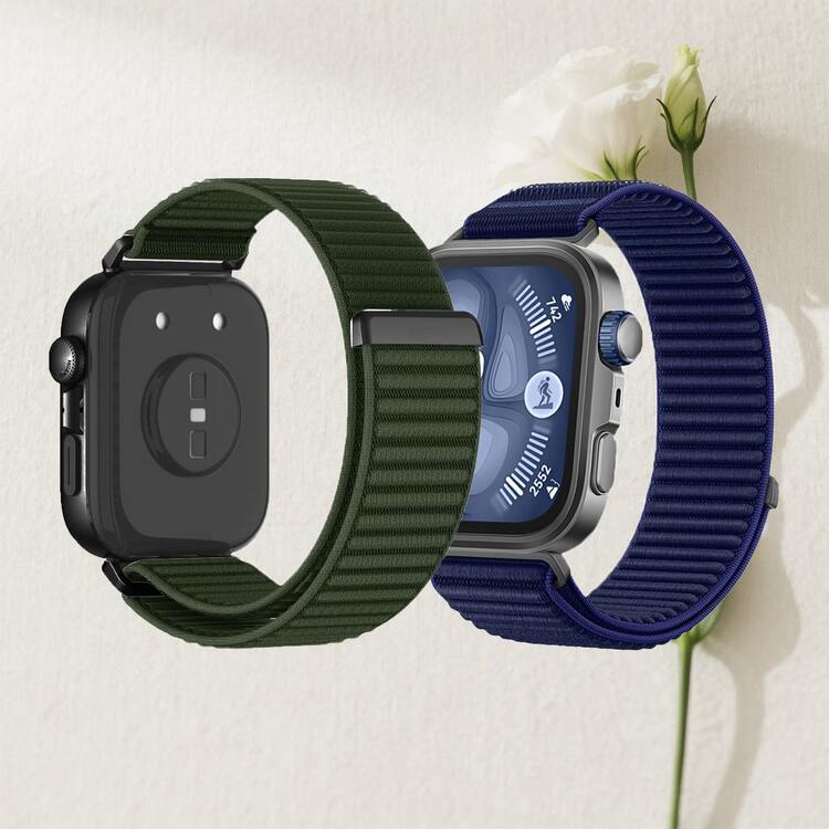 2条尼龙表带，魔术贴设计，兼容华为Fit 3/Fit 4/Fit 4 Pro手表，可调节透气运动表带，男女通用 - for watch fit3/fit4/fit4 pro - 查看 24