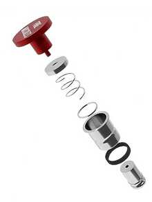 Car Cigarette Lighter Plug, EJECT Button Cigarette Lighter Replacement Cover, Aluminum Alloy Push Button Car Interior Decoration For Most Standard 12 Volt Power Source Vehicles (EJECT) - Multicolor - View 3