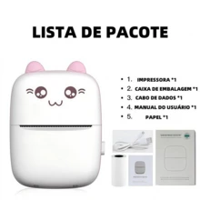 Mini Portable Thermal Printer – Wireless Bluetooth, Pocket-Sized, Lightweight & Easy To Use - trắng - Xem 10