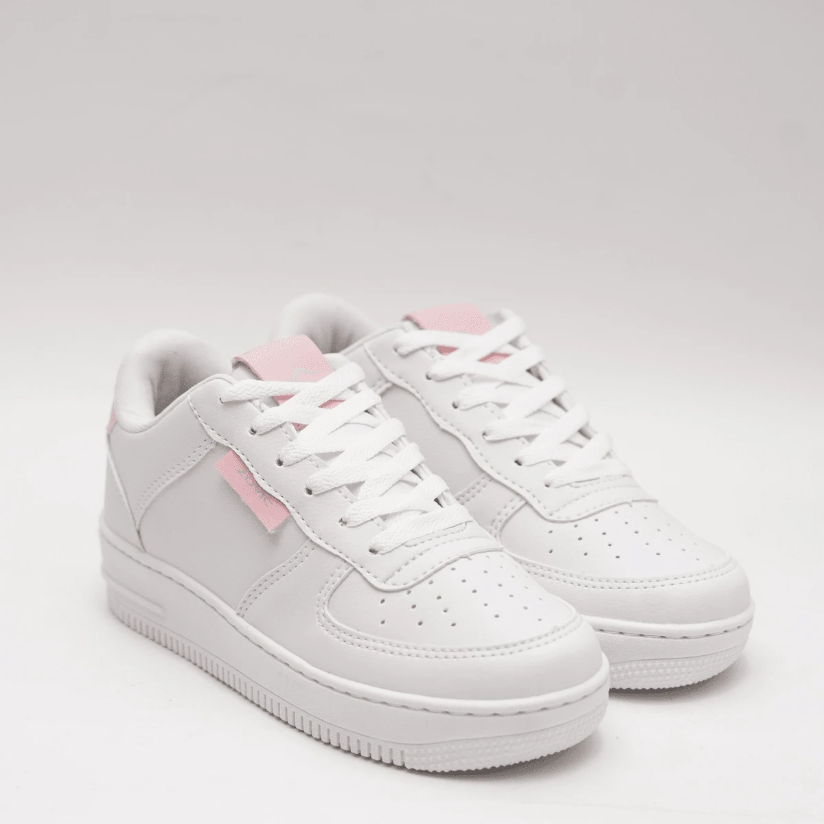 Men's White Casual Sneakers Comfortable Blogger Lightweight Soft Sole Runner Super Soft Promotion Casual Outdoor Outdoor Vacation - Rosa - 查看 1