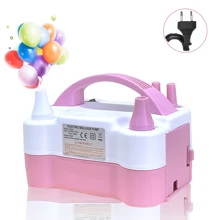 AOYI Mini Electric Air Balloon Pump, 600W Portable Dual Nozzle Electric Balloon Inflator For Halloween Christmas Birthday New Year Wedding Party Decoration,Room Decorations