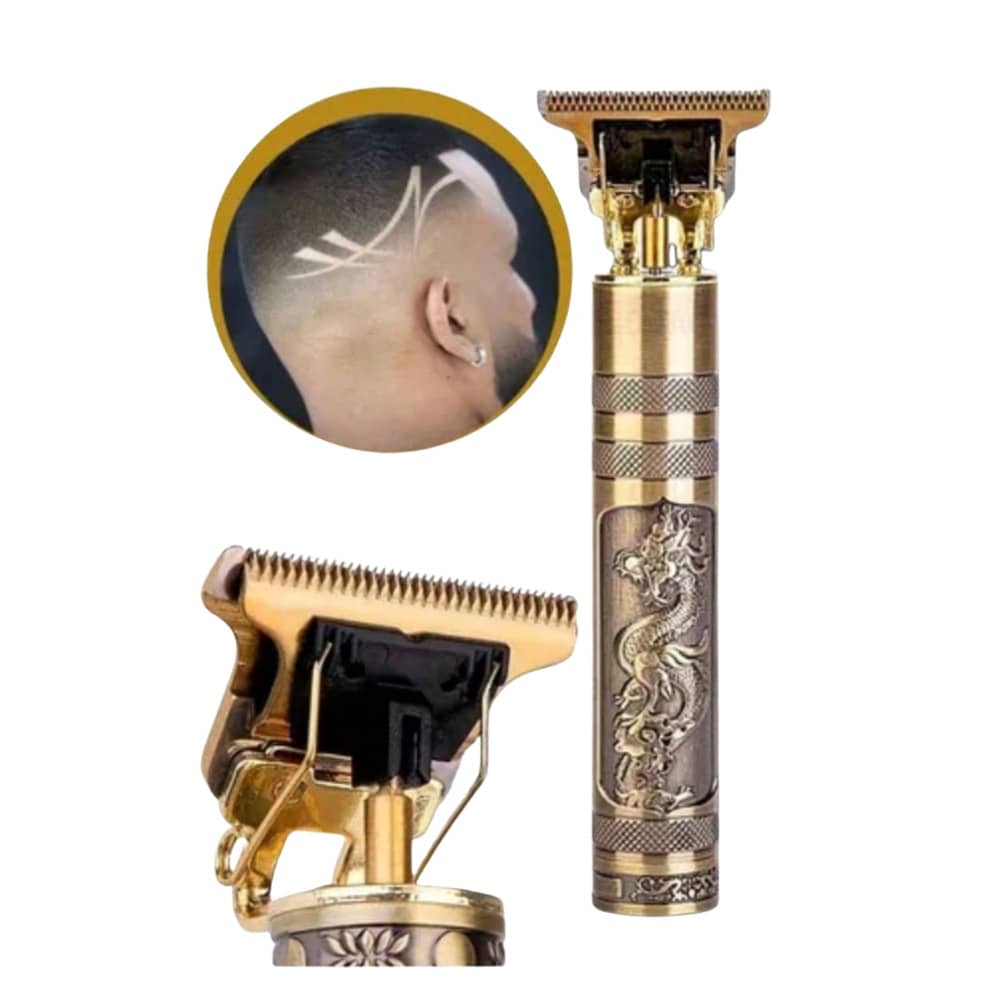 Hair Trimmer Gold Hair Clipper Shaver Finishing Machine - 彩色 - 查看 1