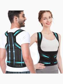 Unisex Adjustable Shoulder Strap, Comfortable And Breathable Design, Enhances Body Confidence, Lightweight And Flexible, Ideal For Daily Wear, Office Use, Sports And Fitness