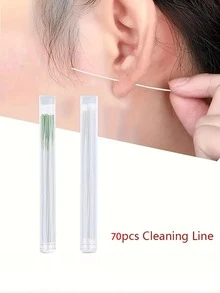 Ear Hole Cleaning Line, Ear Hole Cleaning Tool, Remove Dirt And Odor, Prevent Ear Hole Blockage, Cleaning Supplies, Cleaning Tools, Back To School Supplies, Graduation Gifts, No Cleaning Fluid, Quality Gift For Lover On Valentine's Day, Wedding Season Gifts/Souvenirs, Mother's Day Gifts, Home Supplies, Travel Essentials, Halloween Gifts, Christmas Gifts - White - View 22