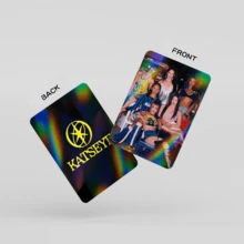 KATSEYE Gnarly Gabriela Holographic Card/Lomo Card + Sticker, High-Definition Photo Card, Album/Concert Goods, Collectibles, Star Fans Merchandise, Small Gifts, Holiday Gifts - Multicolor - View 8