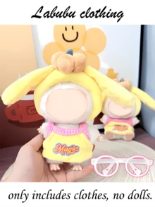 1 Piece Of New Large-Sized L Abubu Gift Doll Clothing, Featuring A Unique And Stylish Doll Blind Box Design, A Creative Toy For Teenagers. It Is Suitable As A Birthday Gift Or A Souvenir For Classmates, Friends, And Family.